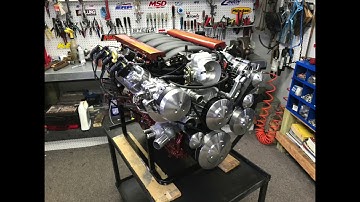 LS7 427CI 600HP Crate Engine With MSD Atomic LS EFI