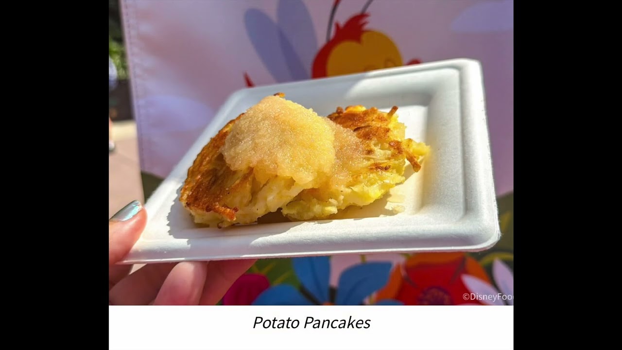 Flower and Garden EPCOT 2026 Food Menus