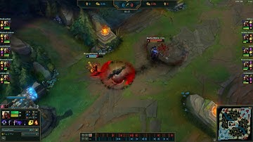 Zed 1v1 Zed outplay One for All vs trashtalker