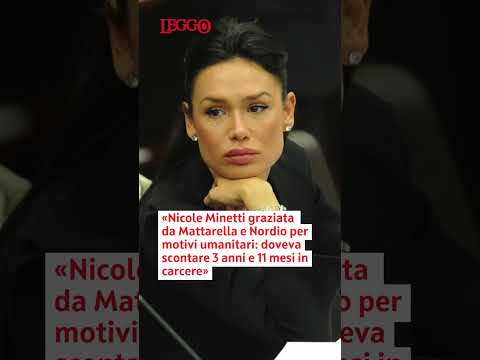 Video «Nicole Minetti graziata per motivi umanitari: doveva scontare 3 anni e 11 mesi in carcere»