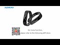 Id115 smart bracelet fitness tracker step counter activity monitor alarm clock vibration wristband