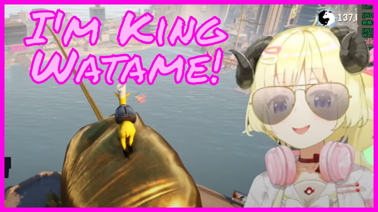 The wacky adventures of Goat Watame travelling the World