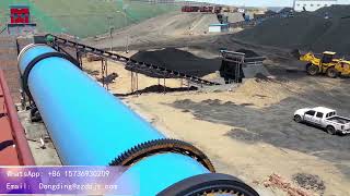 Mining Rotary Drum Dryer For Ore Powder Silica Sand Rotary Dryer Machine