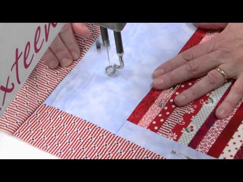 Memorial Day Quilting Project  | DIY Scrappy American Flag Quilt Block