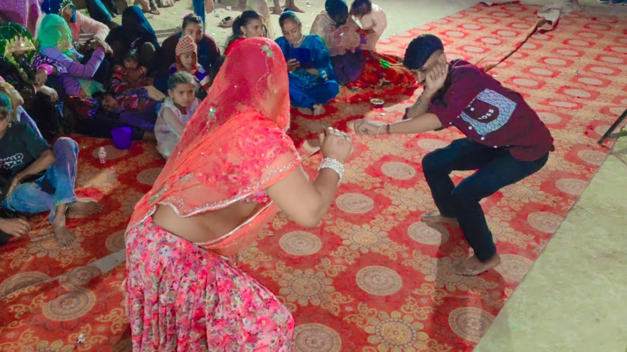 😱 गुलखेडी महादेव पुर्णाहुती में एक गुर्जर ओर गुर्जरी के बिच देशी डांस टक्कर दयाराम ठहला लाइव गुलखेडी