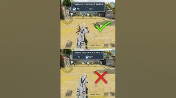 ✅ Best Continue Grenade Throw Settings in CODM BR 🔥💀 Pro Settings in CODM💯 Codmobile #shorts #codmbr