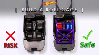How to ROLL CAGE your Hot Wheels Car [Don't Risk!]