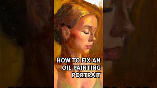 DO THIS when a PORTRAIT PAINTING goes WRONG 🎨 | Oil Painting Timelapse