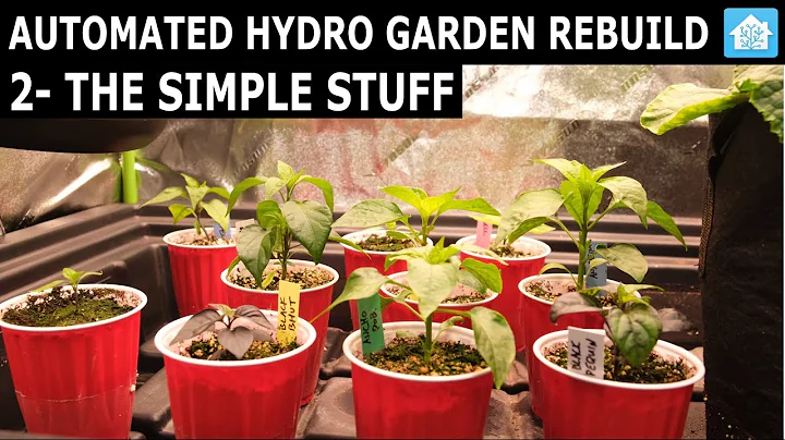 Rebuilding My Automated Hydroponic Garden -2- Grow Equipment (the Simple Stuff)