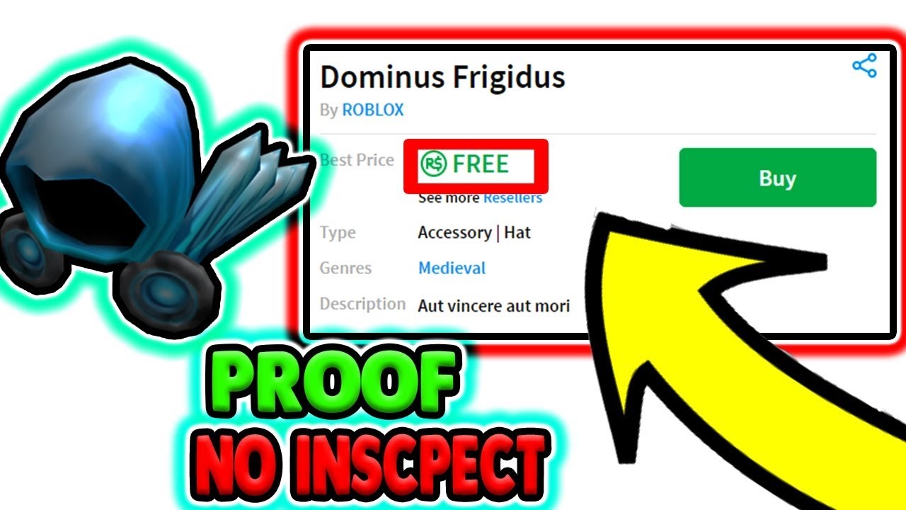 how to get dominus frigidus for 0 robux instant rich