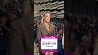 Marija Mikić stigla na koncert Jakova Jozinovića: Kako se doterala?