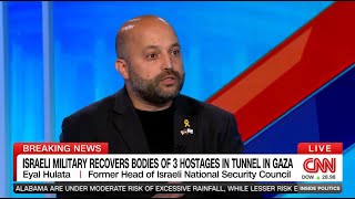 Eyal Hulata on Israel recovering bodies of three hostages in tunnel under Gaza — CNN by FDD 6,970 views 11 days ago 6 minutes, 30 seconds