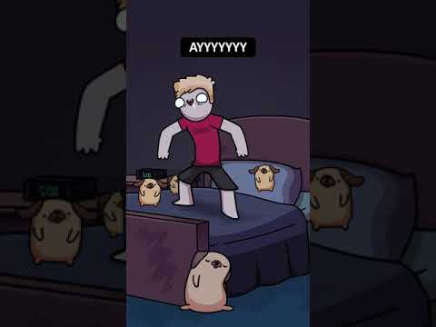 I Wish I Could Sleep (Animation Meme) #shorts