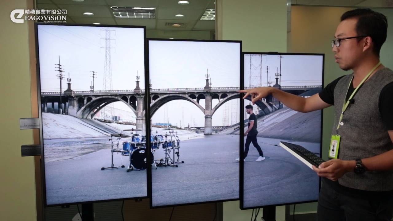 EAGO Enterprise Irregular Video Wall 中文 YouTube