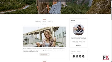 Ablogia - Personal Blog Website Template TMT | Free Template  Prosper