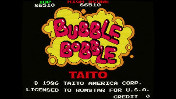 Bubble Bobble (Arcade) Tubers High Score Challenge THSC