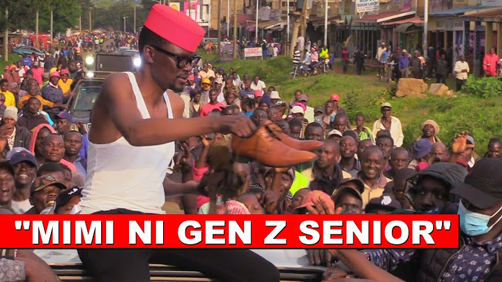 'MIMI NI GEN Z SENIOR!' Drama as Didmus Barasa apologize to Gen Z after voting YES finance bill