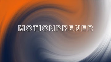 Dynamic Orange And Blue Abstract Gradient Motion Background For Visual Projects