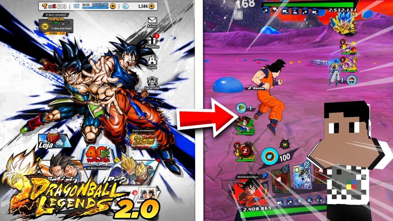 Dragon Ball Legends Teve Varias Mudanças E... [Dragon Ball Legends]