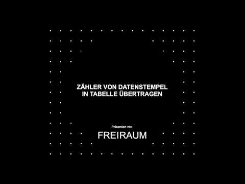 Zähler von Datenstempel