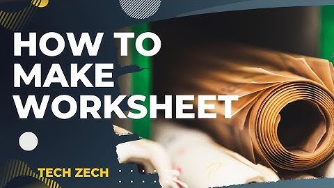 How to Make Worksheet With Adobe Express Tech Zech