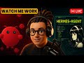 LIVE: OpenClaw + Hermes Agents (Watch Me Work)