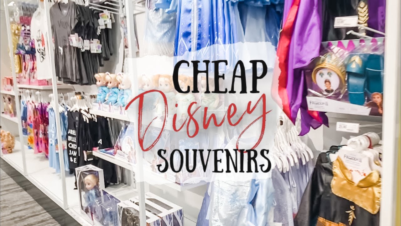 Where to get cheap Disney souvenirs YouTube