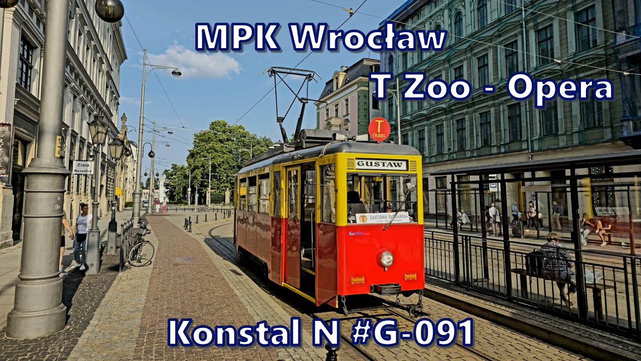 MPK Wrocław - linia T, Konstal N #G-091