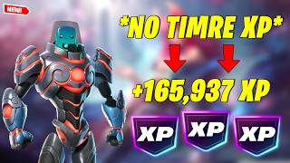 NO TIMER The BEST XP Map To Hit Level 200 FAST in Fortnite SEASON 3! 😍  (175k a Min!) 🤩😱