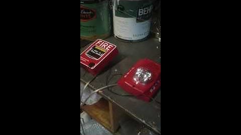 Fire Alarm System Test