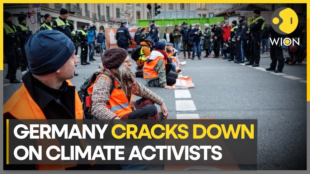 Germany gets tough with climate activists | WION Climate Tracker - YouTube