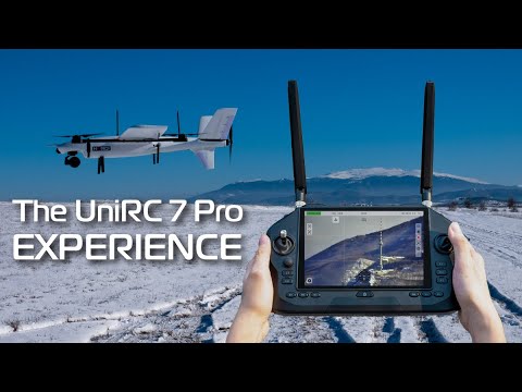 Unirc SIYI UniRC 7 Pro HD GCS - in-flight experience - YouTube