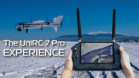 SIYI UniRC 7 Pro HD GCS - in-flight experience