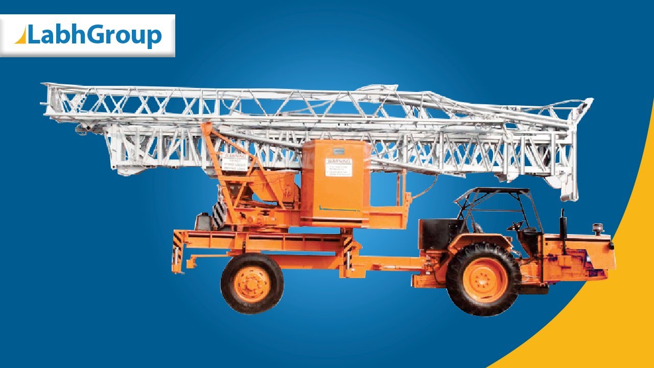 Mobile tower crane for construction Mobile tower crane for