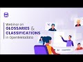 Webinar on Glossaries and Classifications in OpenMetadata #glossary #classification #datacatalog