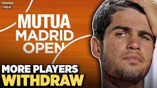 More Players Withdraw from Madrid Masters 2026 | Tennis News screenshot 5