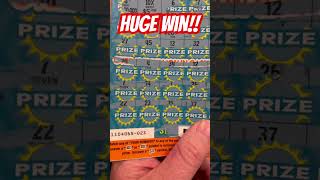 Huge WIN!! 10X & 20X! My Gpa got a BIG WIN!! #californiascratchers #lottery #bigwin