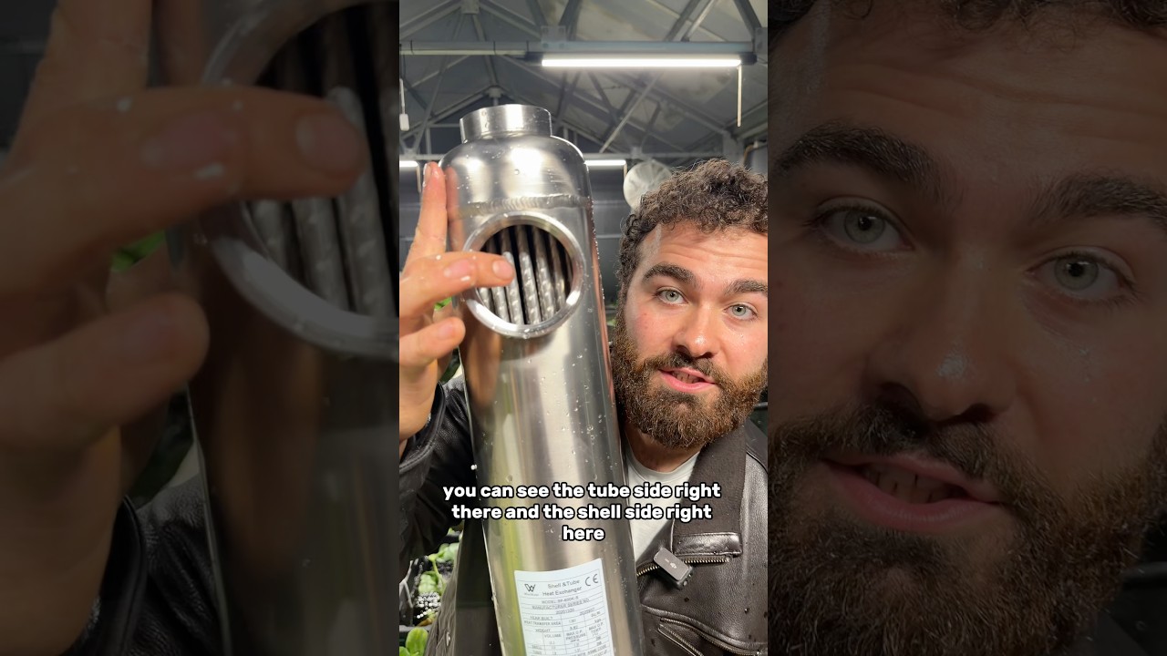 I bought a SHELL AND TUBE HEAT EXCHANGER!!!!