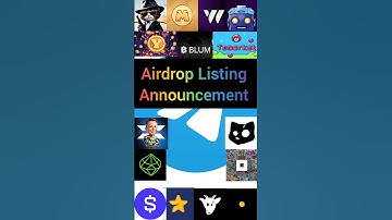Airdrop listing #memefi #tapswap #wcoin #blum #tomarket #notpixel #seed #dotcoin #timefarm #mafiadao