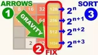 [2048] Three Simple Tricks to Win 2048 Tile Puzzle Game. |High Score In 2048 screenshot 1