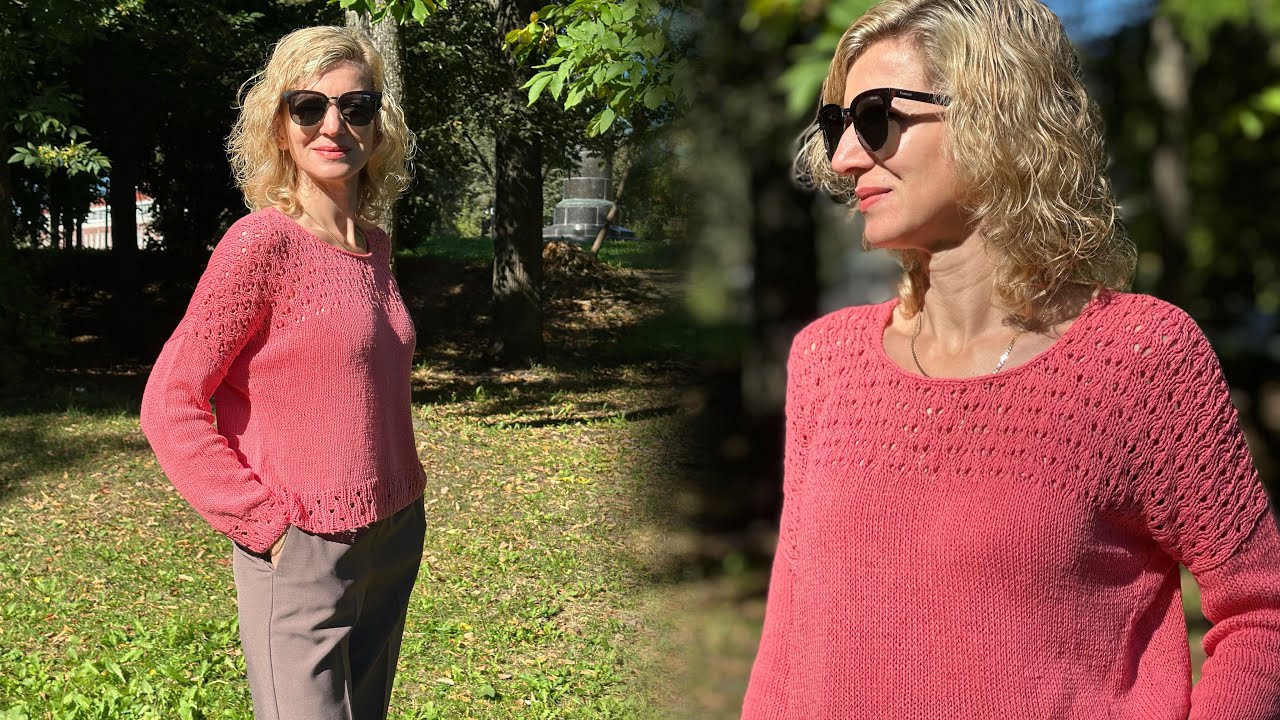 Джемпер «Лейла», 100% буретный шелк 🧶