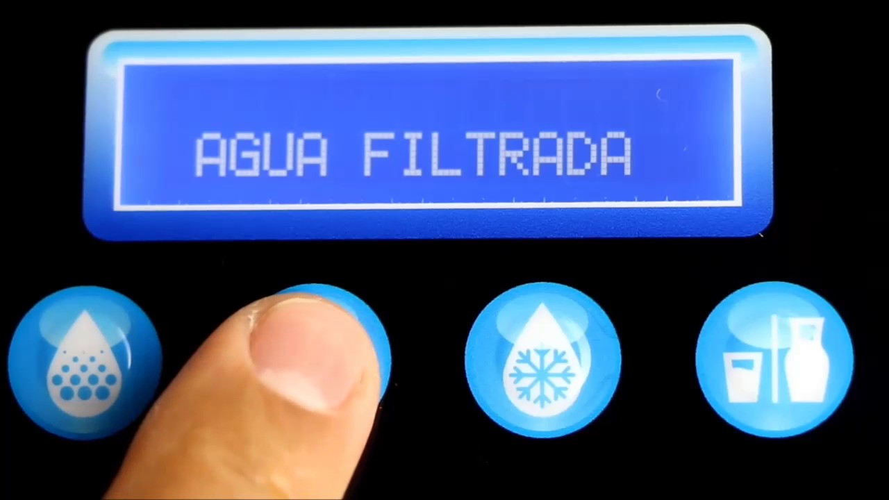 Equipos y dispensadores de agua Columbia Aqua - Programación avanzada HG45ETOP y HF45ETOP