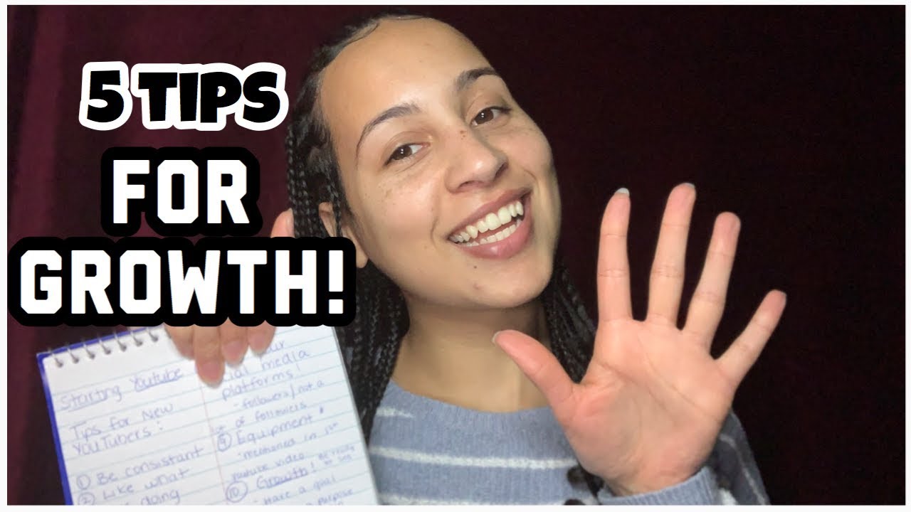 GROW YOUR CHANNEL WITH CONFIDENCE ! | 5 Tips To Start/Grow Your YouTube