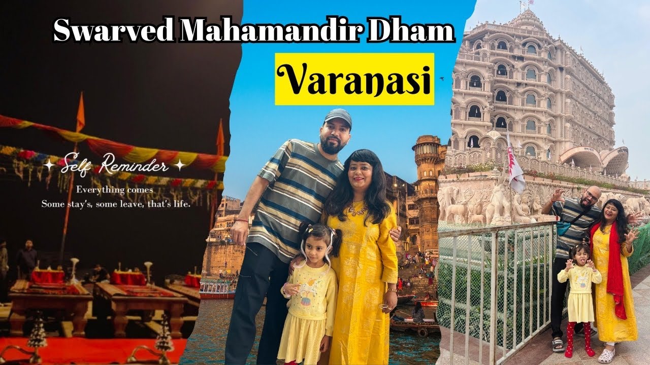 Day 2 in Varanasi| स्ववेद महामंदिर धाम, बनारस ।must visit | जय श्री राम।ॐ नमः शिवाए! #travel#explore