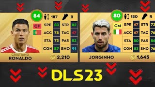 BIGGEST RATING DOWNGRADES IN DLS 23! | DREAM LEAGUE SOCCER 23