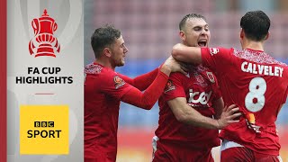 Non-league Chorley Town shock former winners Wigan | FA Cup highlights