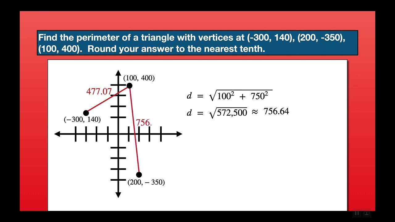 Geometry Final Exam Review - Area And Perimeter