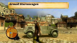 The Saboteur Game play   Armed Sturmwagon  Location