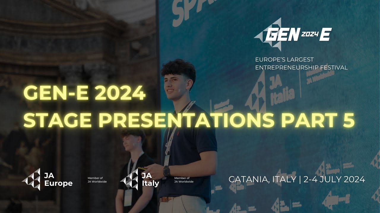 GEN-E 2024 Stage Presentations part V - YouTube