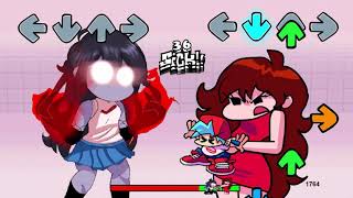 Sky Demon Vs Girlfriend - Tug O War Fnf Mod